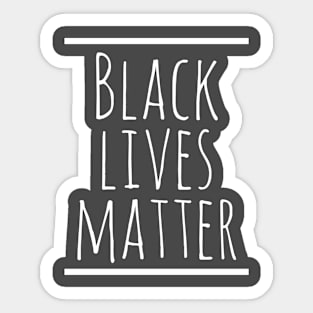 Black lives matter Sticker